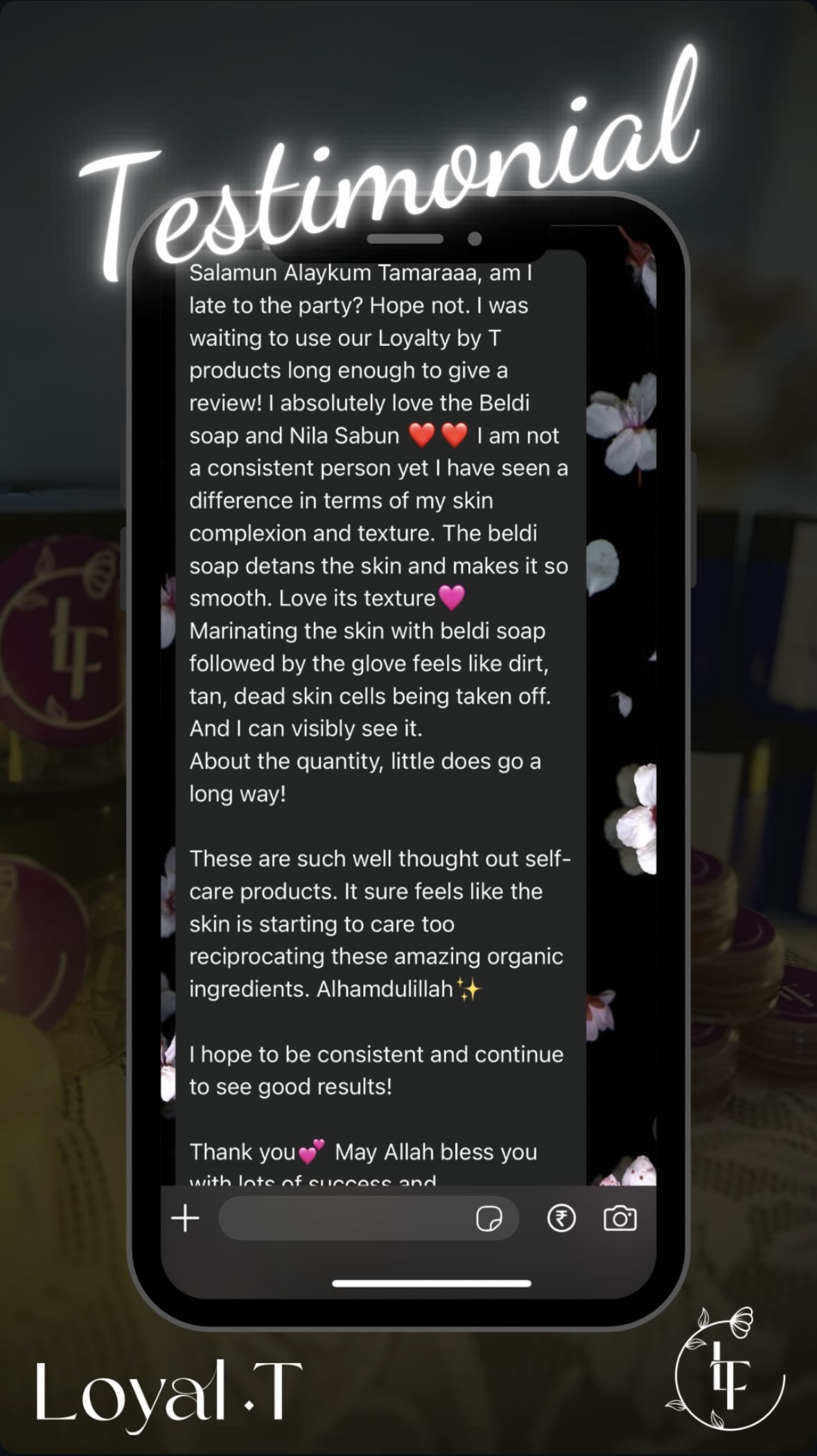 Customer Testimonial