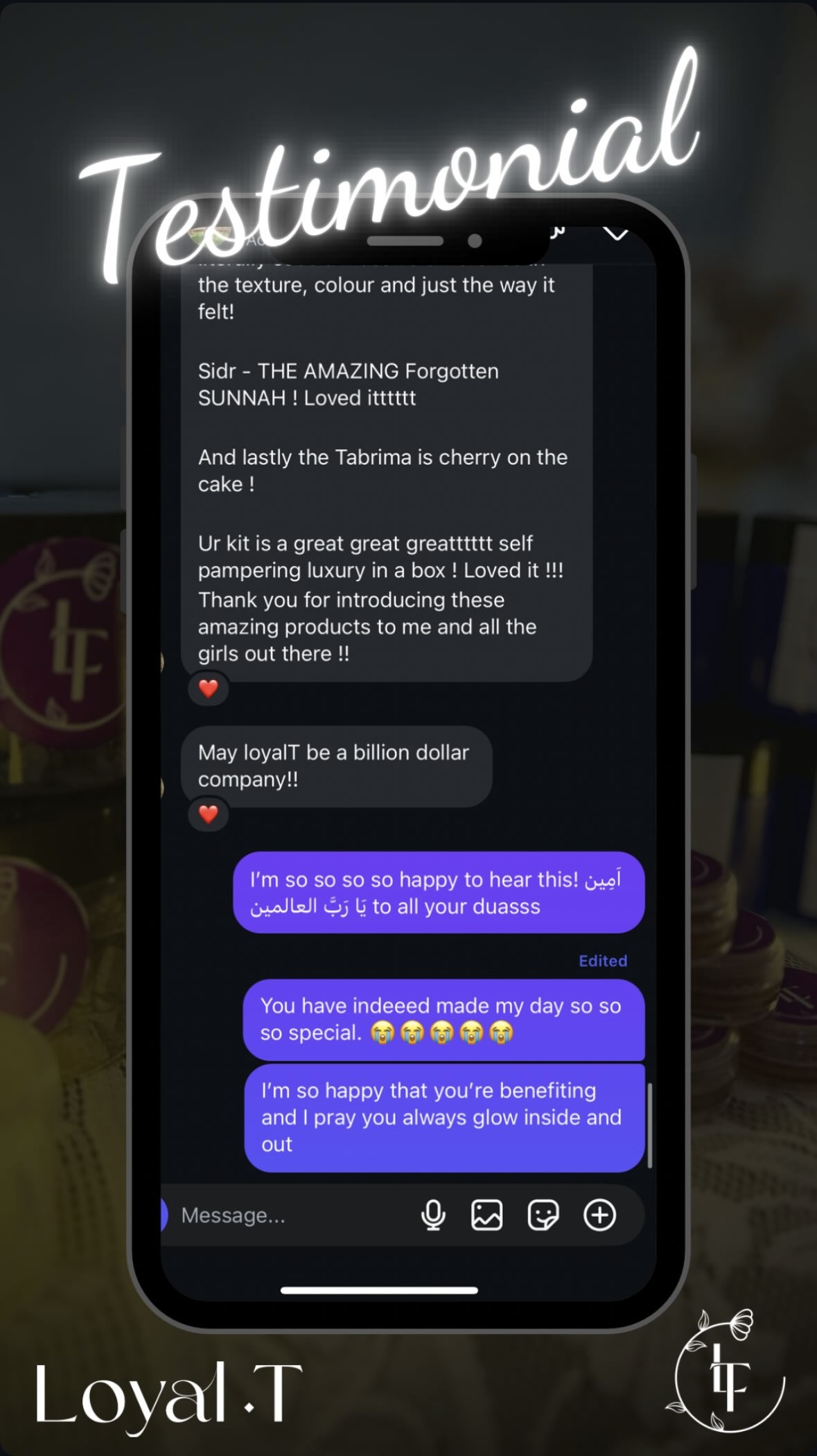 Customer Testimonial