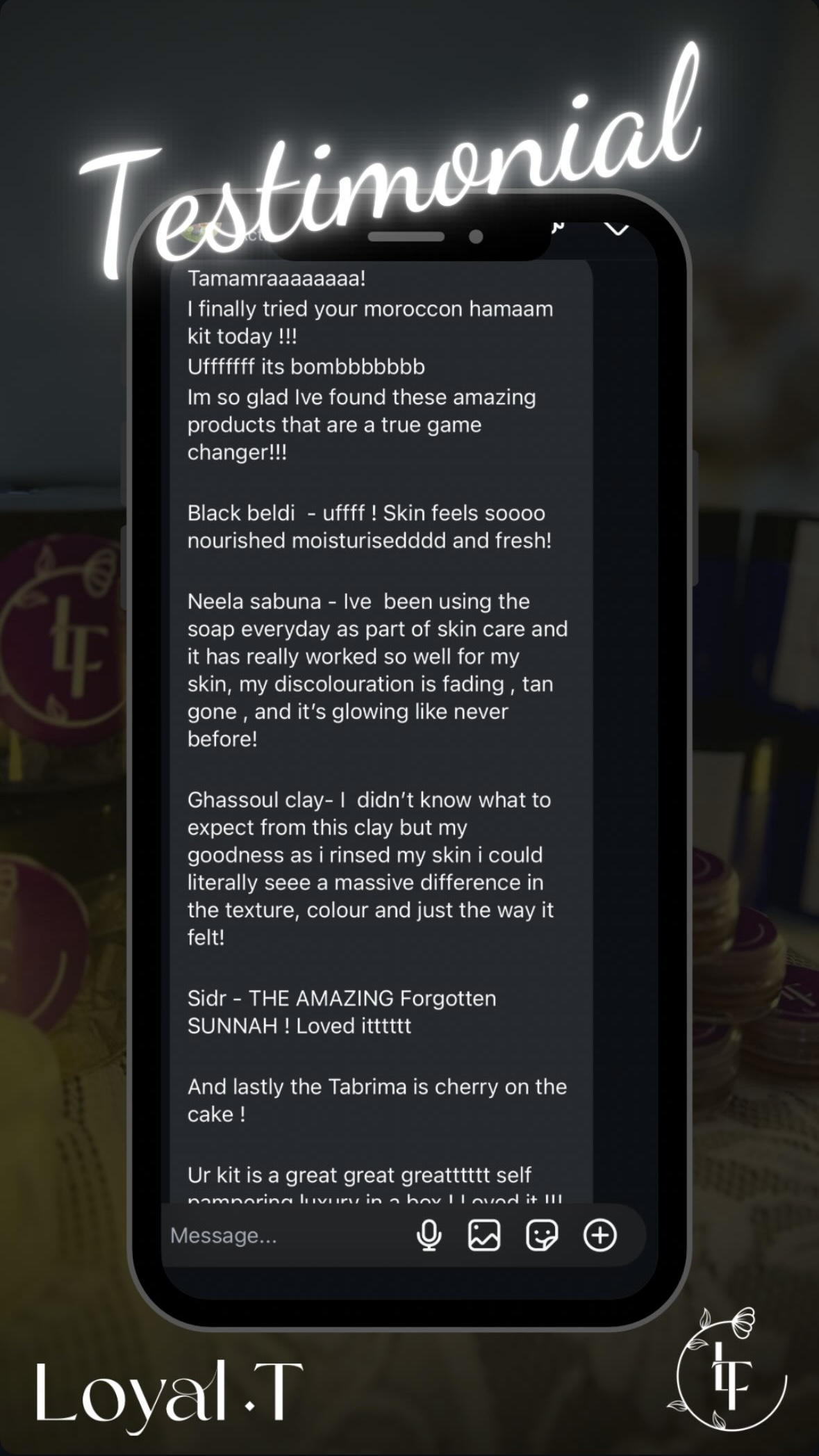 Customer Testimonial