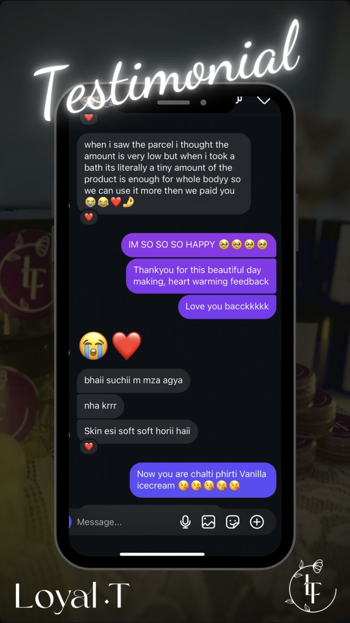 Customer Testimonial