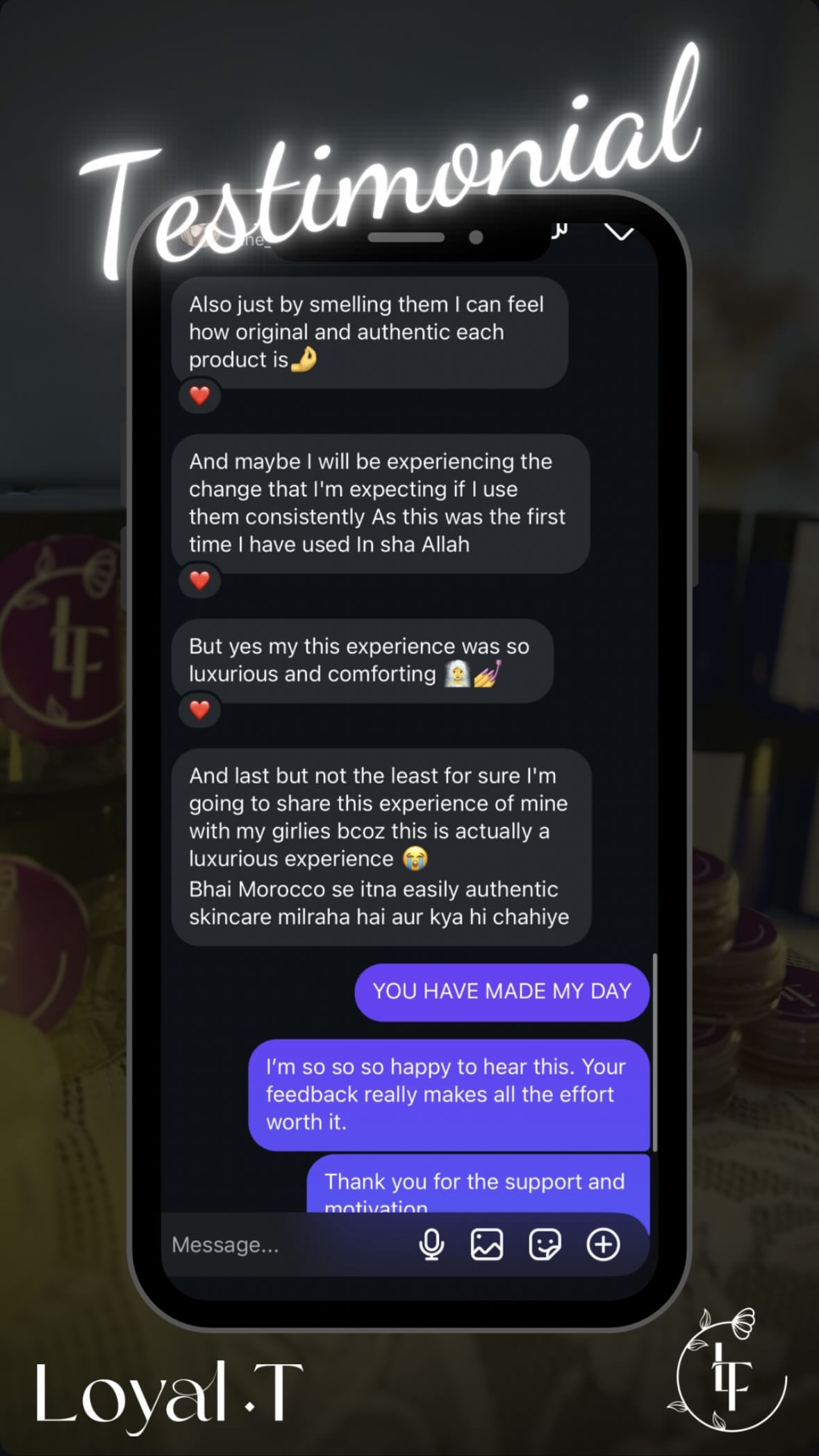 Customer Testimonial