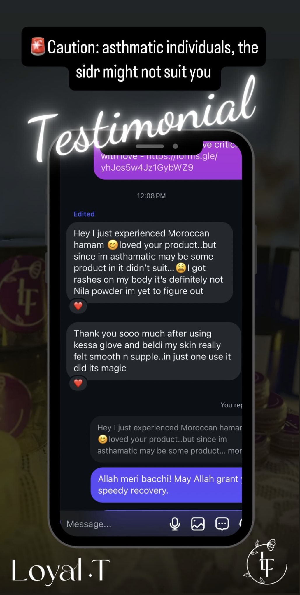 Customer Testimonial